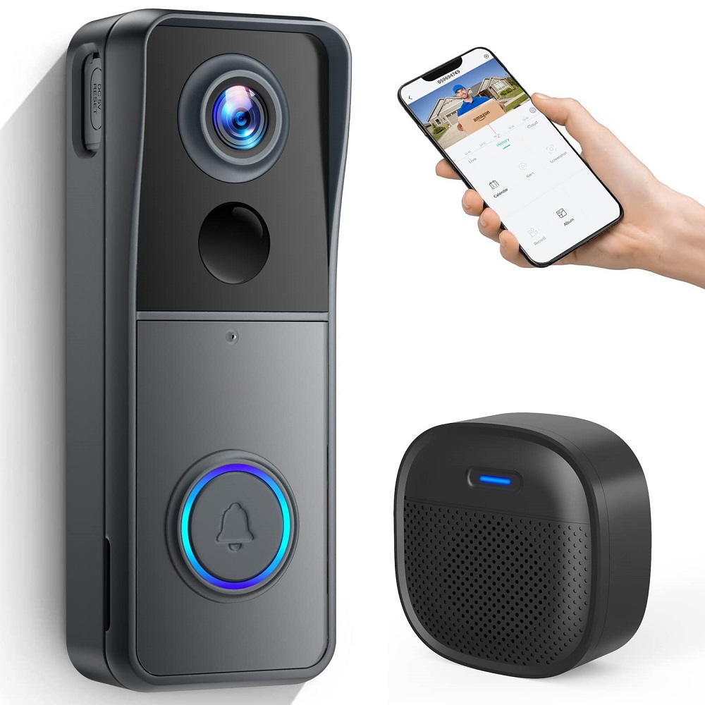 x smart home wireless video doorbell