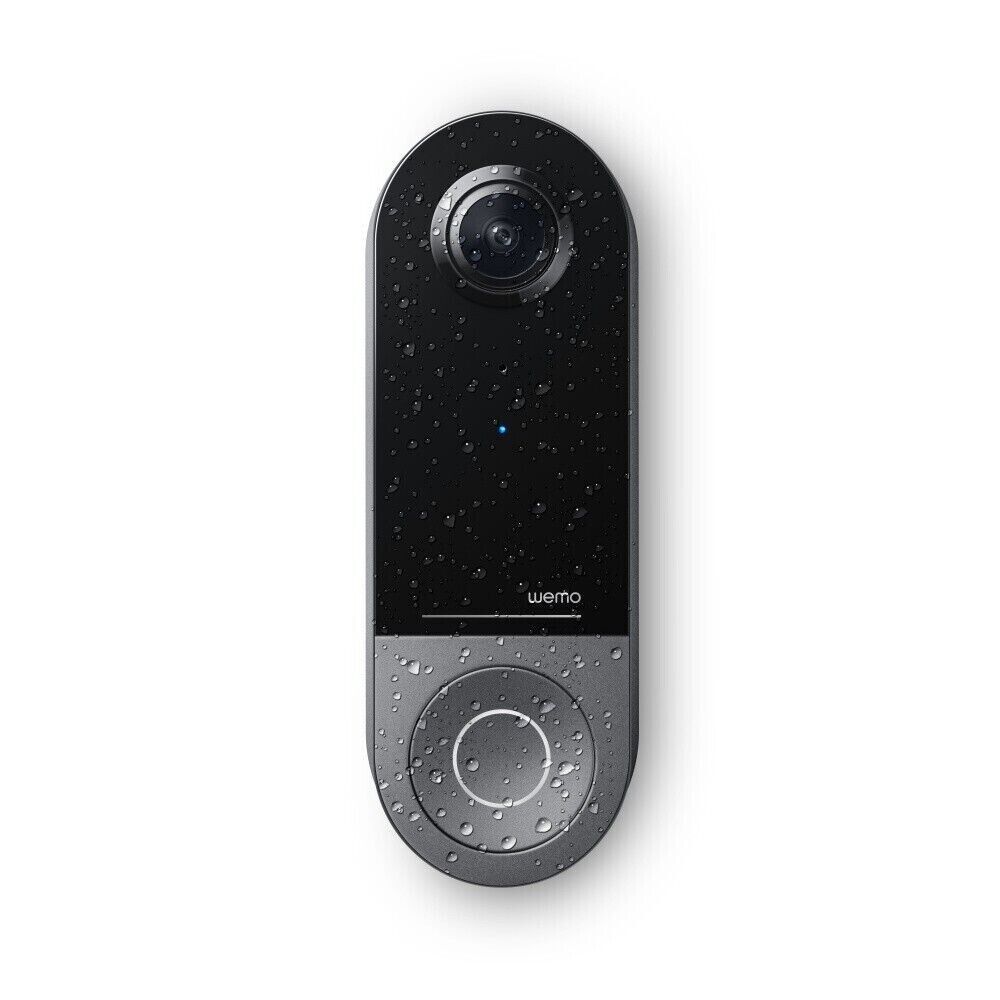 belkin wemo smart video doorbell