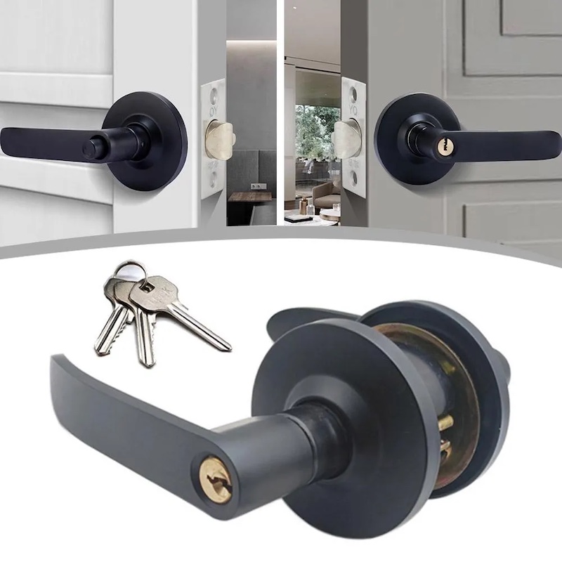 front door security lock