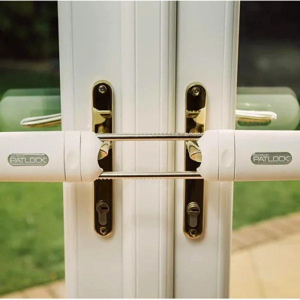 french door security lock