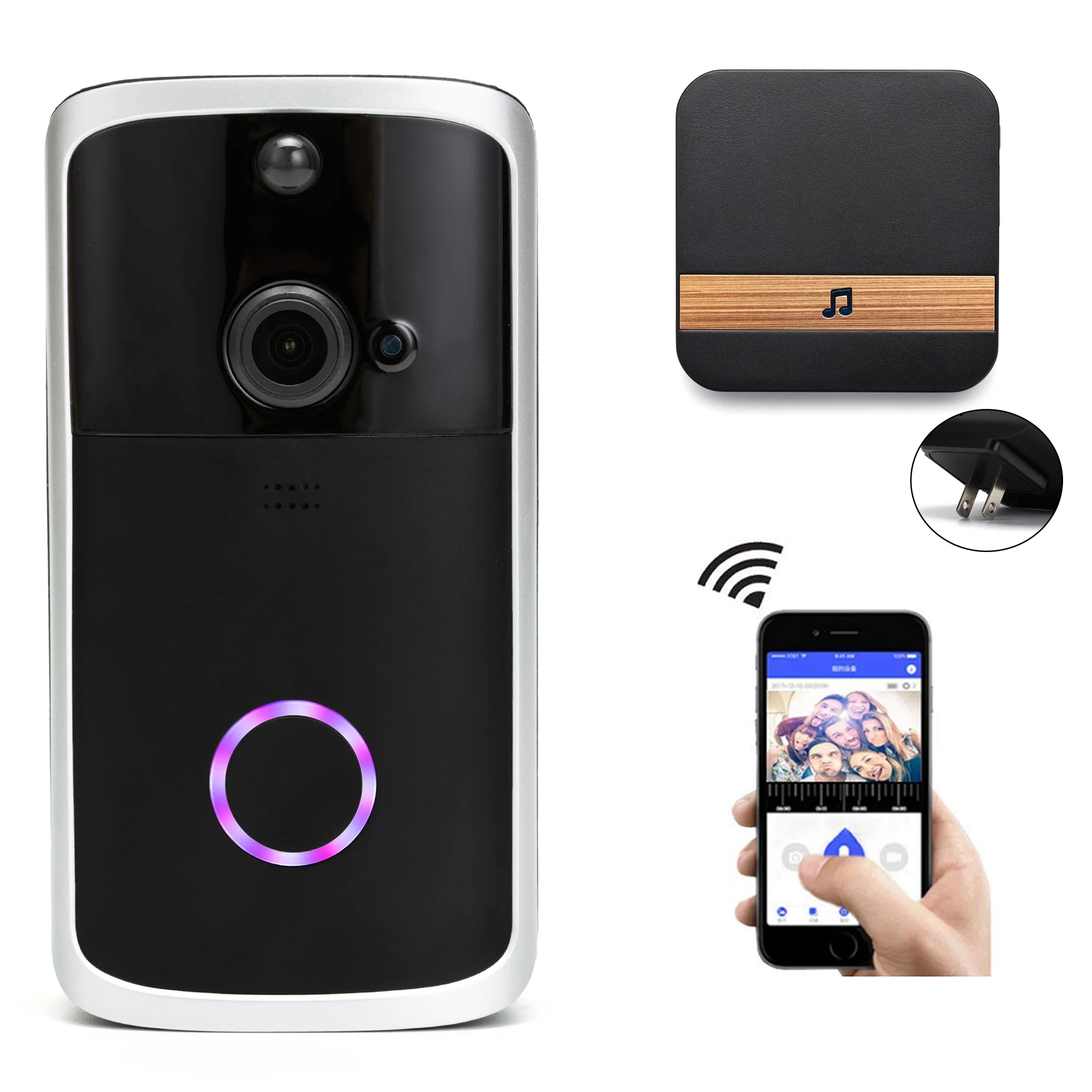 smart wifi doorbell camera