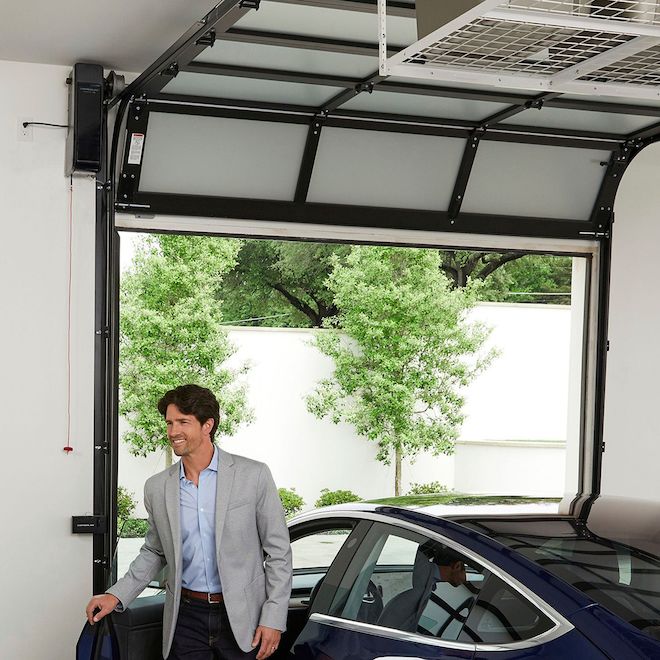wall mount garage door opener