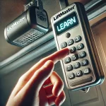 reset garage door opener