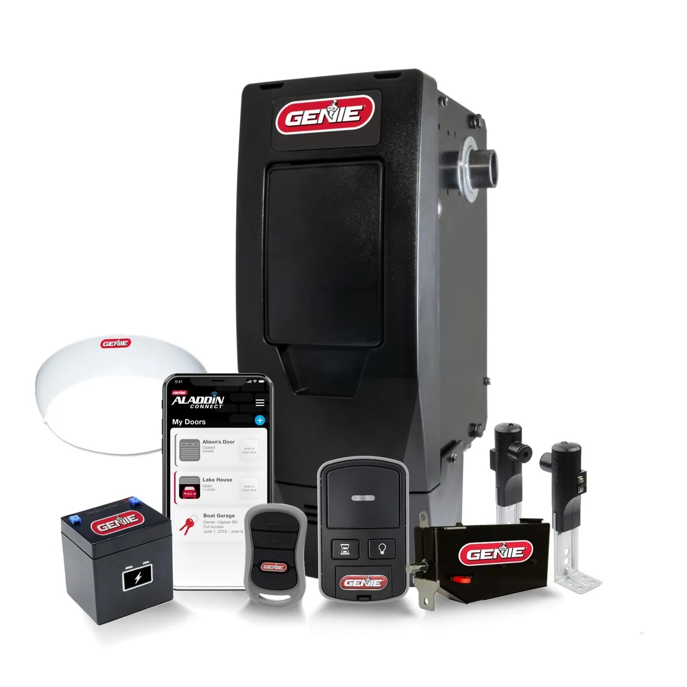 wall mount garage door opener
