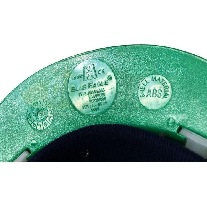how to read hard hat expiration date
