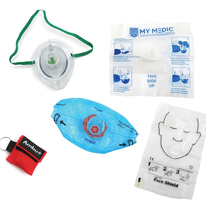 pocket mask cpr rescuer position