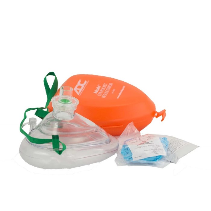 pocket mask cpr rescuer position