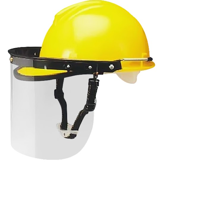 helmet with face shield