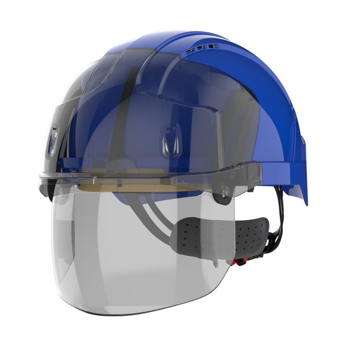 helmet with face shield
