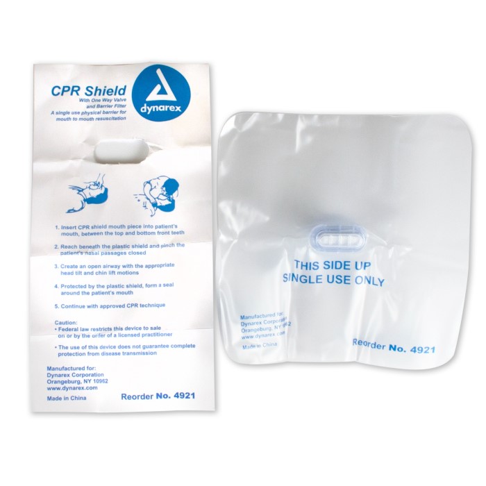 cpr face shield