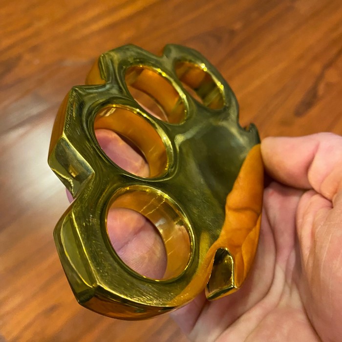 thick brass knuckles