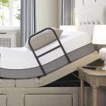 bed rail for adjustable bed