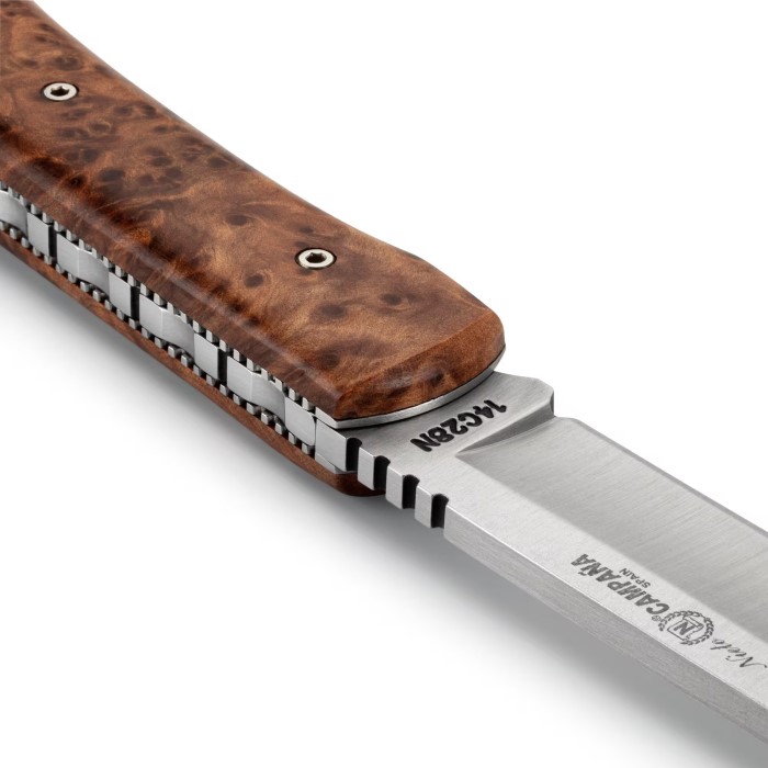 wood handle pocket knife