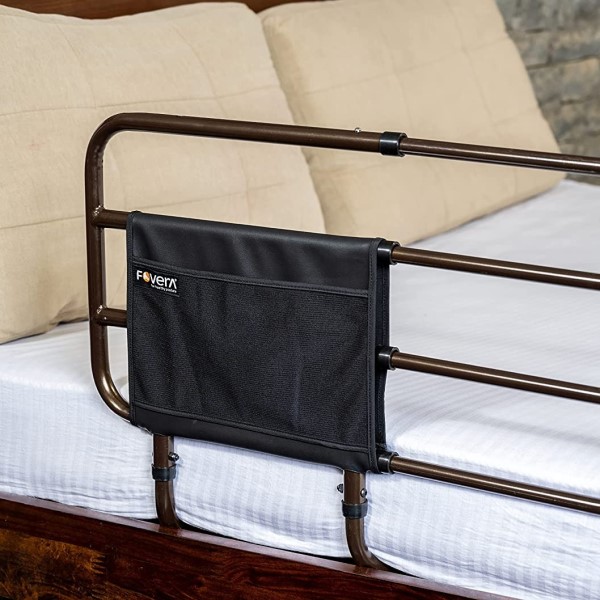 bed rail for adjustable bed