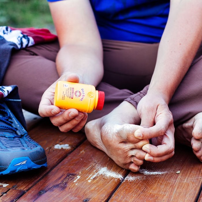 hiking blisters treatment