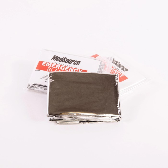 mylar emergency blanket