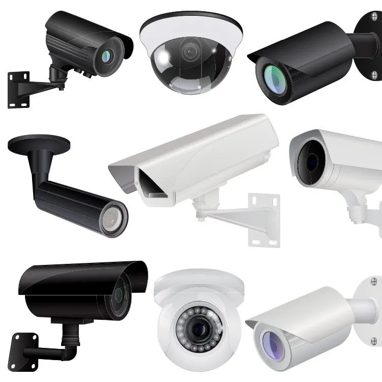 types of security cameras