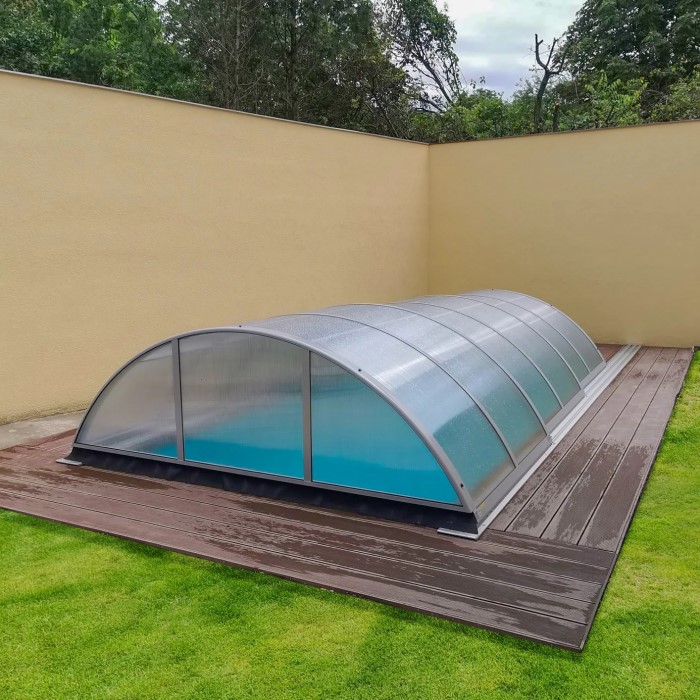 cheap diy pool enclosure